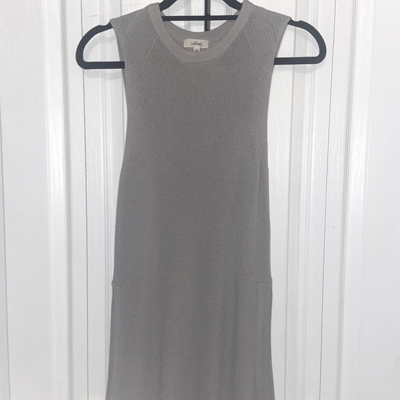 Wilfred Palmier Grey Sweater sleeveless tunic - Picture 2 of 3